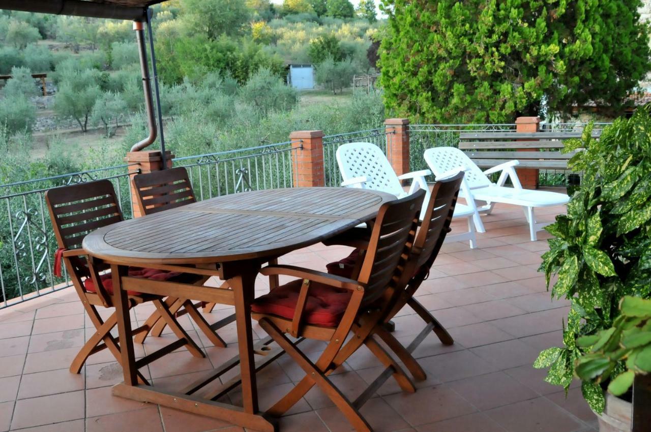 Апартаменти "La Casa Di Maria Luce" Con Terrazza Panoramica Гайоле-ін-К'янті Екстер'єр фото